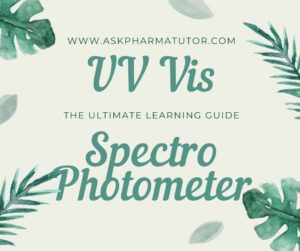 Read more about the article UV VIS SPECTRO PHOTOMETER: